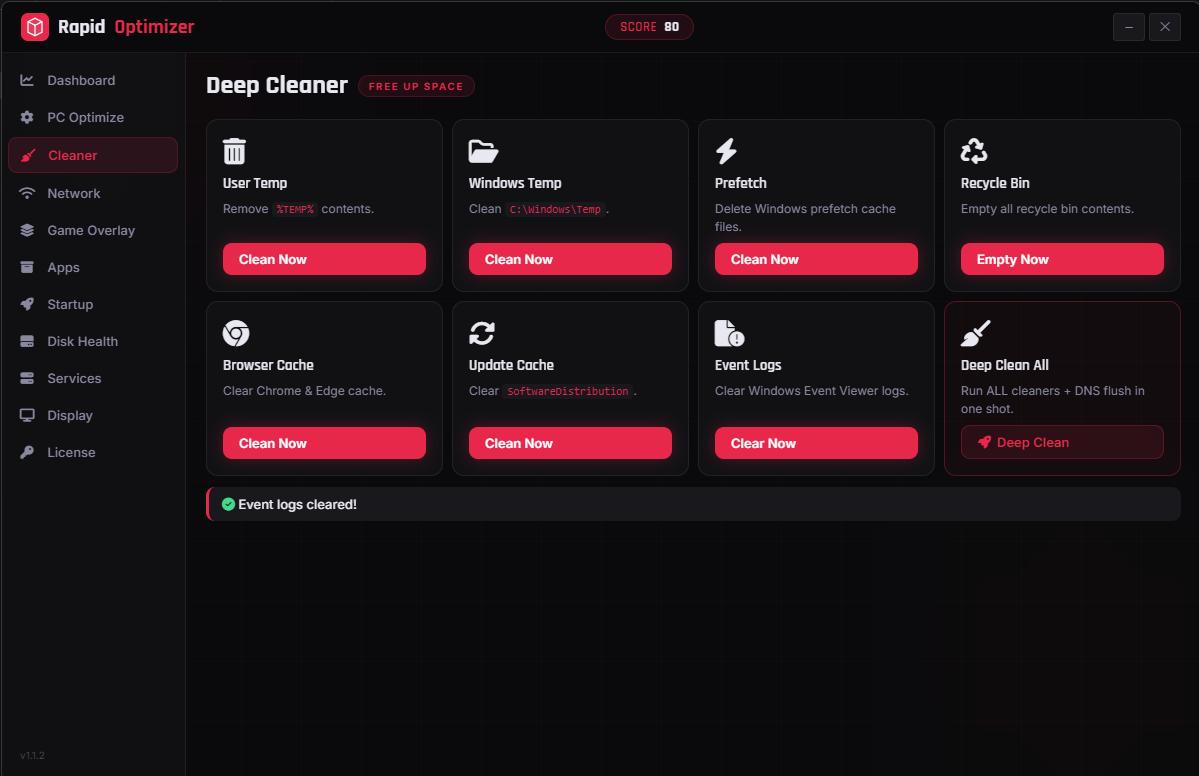 Deep Cleaner