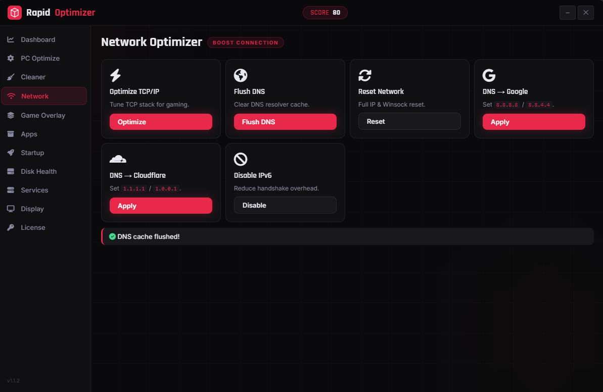 Network Optimizer